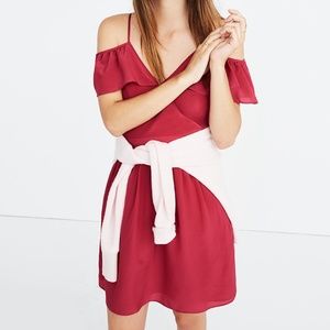 Madewell Cold Shoulder Dress